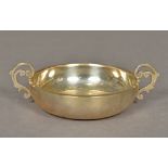 A modern silver replica of a Jersey bowl, circa 1700, hallmarked Silver 925, maker's mark of AG 13.