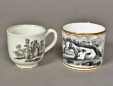 An 18th century coffee cup,