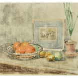 ENGLISH SCHOOL (20th century) Still Life Watercolour 27 x 25 cm,