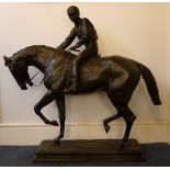 After ISIDORE JULES BONHEUR (1827-1901) French Le Grand Jockey Bronze,