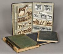 Four early 20th century Horse Racing related scrap books Compiled by David Livingstone-Learmonth