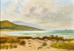ENGLISH SCHOOL (19th/20th century) The Conway Estuary, Degorney, North Wales Oil on canvas 34.