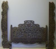 A 19th century Chinese carved wooden opi