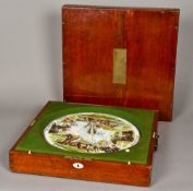 A deluxe mahogany Sandown roulette style