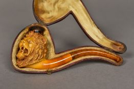 A 19th century Meerschaum pipe The bow