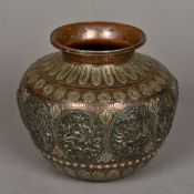 A Tanjore Lota copper water vessel