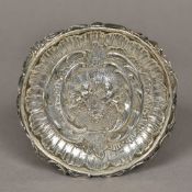 A Continental silver dish