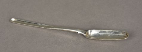 A Victorian silver marrow scoop, hallmar