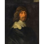 Previously Attributed to WILLIAM DOBSON (1610-1646) English Portrait of Sir Edward Stradling, Bt.