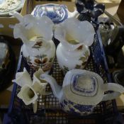 A small quantity of decorative china and glass
