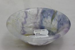 A small Fluorspar bowl