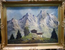 Alpine Scene,