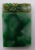 A jade seal