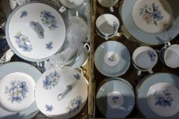 A Royal Worcester Woodland pattern dinner and tea set