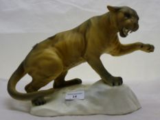 A Beswick panther