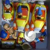 A quantity of Noddy items