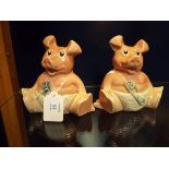 Two Wade Natwest baby pigs