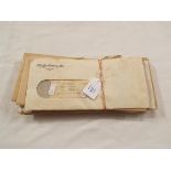 A small quantity of ephemera relating to the purchase of a Ford Saloon in 1936,