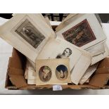 A selection of assorted bookplate engravings,