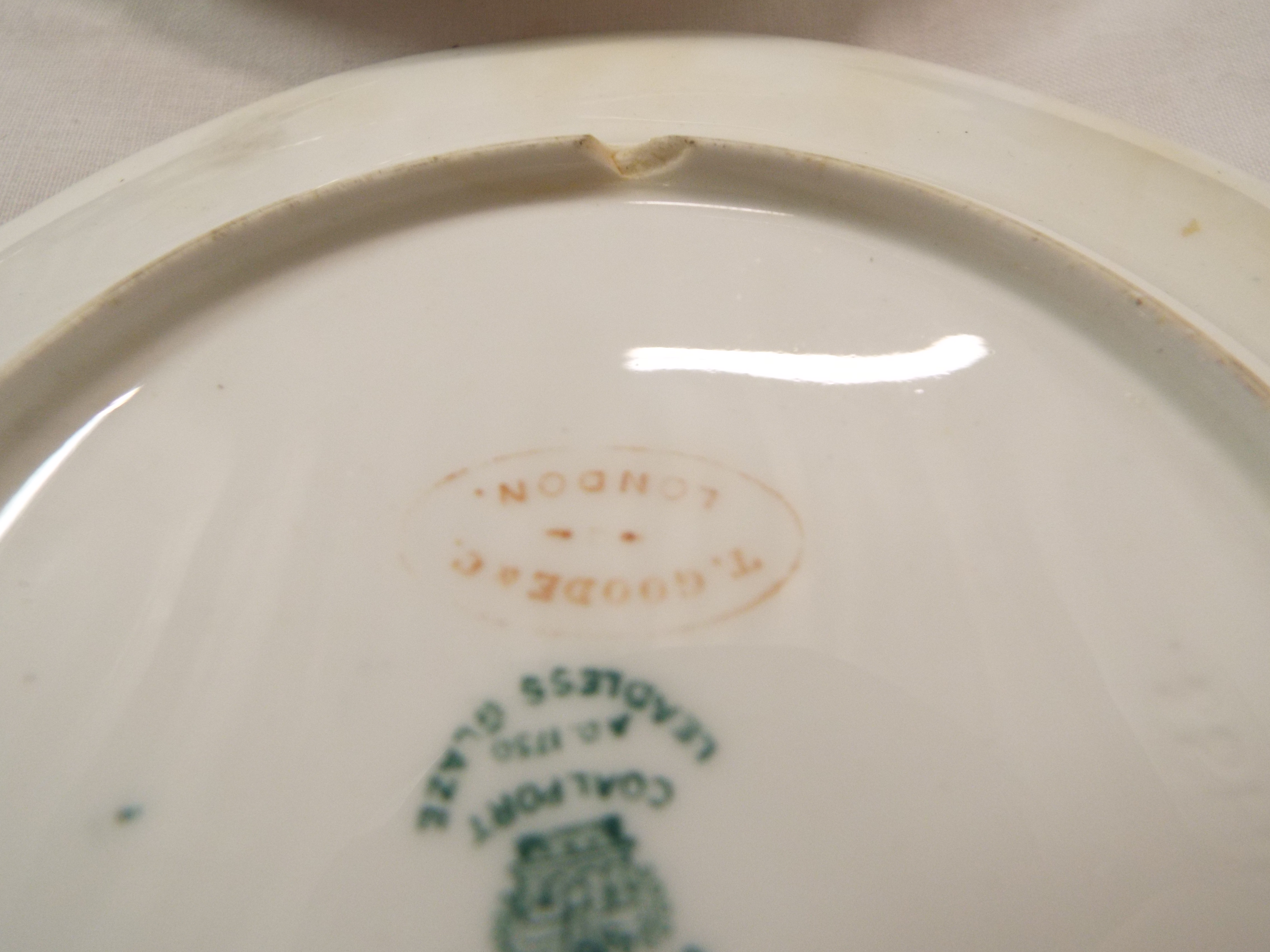 A selection of Coalport 'Batwing' and floral decorated tea-ware sandwich plates - Image 3 of 5