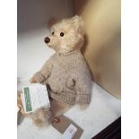 A Deans Rag Book Company limited edition teddy bear 'Milton' 290 of 750 in blonde mohair with beige