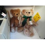 Two Deans Rag Book Company limited edition teddy bears 'Horace' No 1151 and 'Herbert' No 749 both