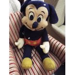 A large Walt Disney 'Mickey Mouse' with original label