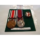 A group of three Special Constabulary medals to S.C.W.