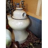 A Victorian stoneware water cistern