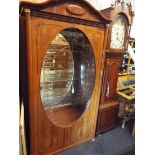 A 20thC Italian lacquered display cabinet,