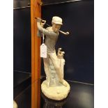 A Lladro figure of a 'Golfer',