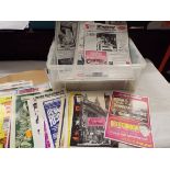 A selection of vintage London Palladium theatre flyers/handbills dating between the 1950s - 1980s,