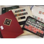 A mixed selection of stamps and stock sheets