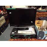 A Logik HD Ready television together with a Toshiba DVD and VHS player