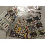 Sixteen complete sets of trade cigarette etc cards to include 'Lifeboats' 1979, 'Vintage Cars' 1966,