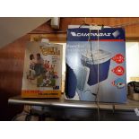 A Yard Guard electric insect killer and a Campingaz electric deluxe cooler box