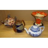 Royal Doulton Lord Nelson commemorative teapot with rope twist handle,