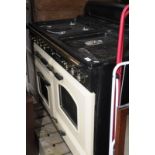 Classic 110 leisure double combination gas and electric oven