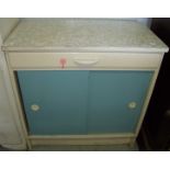 1950s kitchen unit with Formica top,