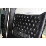 Cottage style three piece wingback seat comprising of three seat sofa and a pair of matching