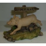 Teviot dale 'Pig To Market' figure