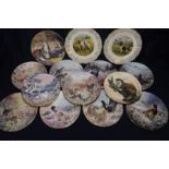 Set of twelve Wedgwood collectors plates