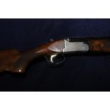 Bettinsoli 12 bore over & under ejector shotgun with 28inch multi choke barrels, serial no.