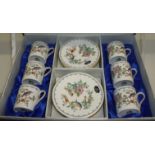 Aynsley Pembroke six piece coffee set in