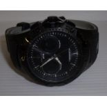 Ripcurl ATS Tidemaster 2 gents wristwatch in matt black with digital and analogue features including