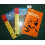 Caxton Football Annuals 1962, 1963 and 1