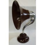 Vintage B T H Bakelite and chrome speaker