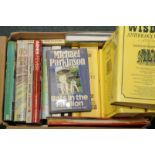 Large selection of mostly hardback cricket related books including Wisden Anthology and Wisden