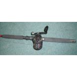 North Western Sealey 50lb IGF boat rod with Triton Charter Special TR2000 leaver drag reel