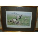 Framed and mounted signed artist proof limited edition David Shepherd print no.